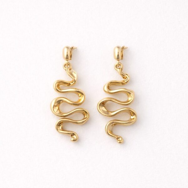 Fluid Wave Earrings